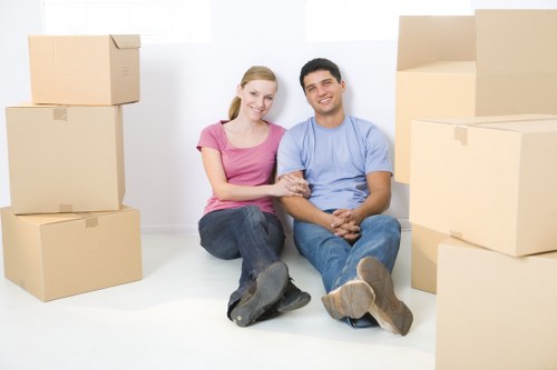 Packing office equipment for relocation